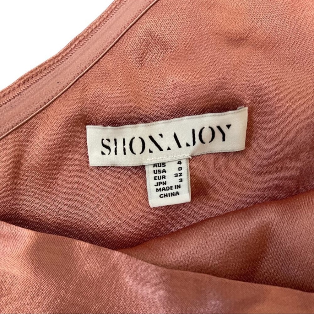 La Lune Asymmetrical Maxi in Antique Rose, 0 - Picture 6 of 6